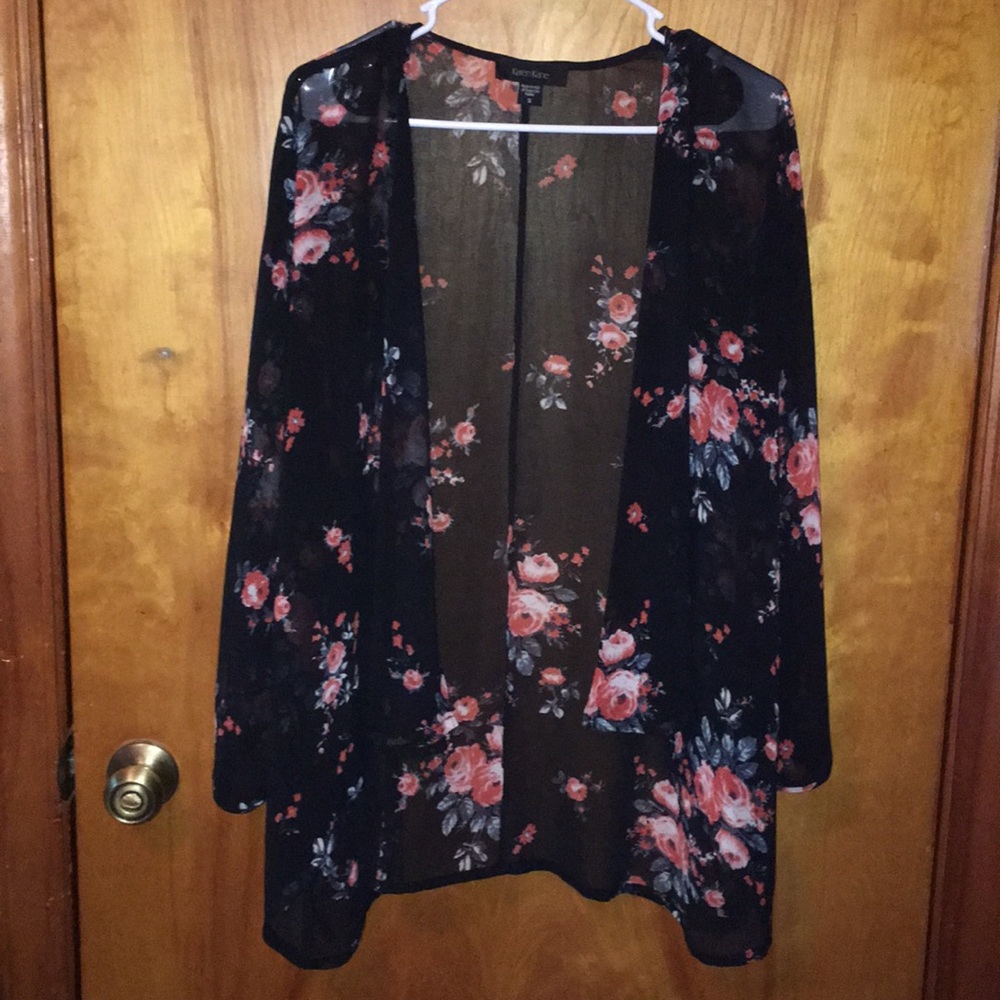 Floral kimono